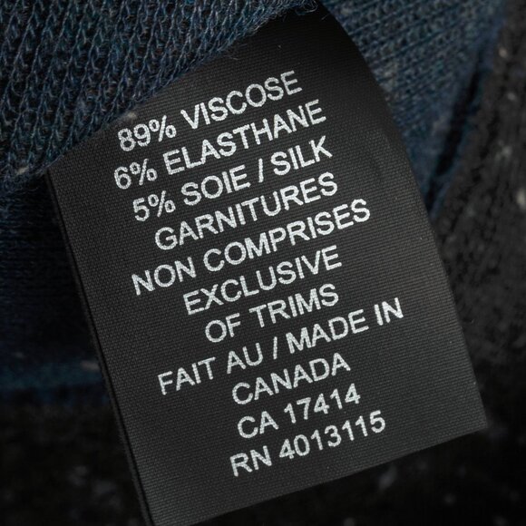 Marie Saint Pierre Reno Grey Speckled Neoprene Top - Picture 8 of 9